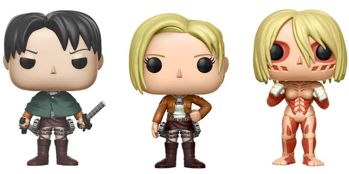 New Attack On Titan Pop! Vinyl Toys Unleashed By Funko | CBR