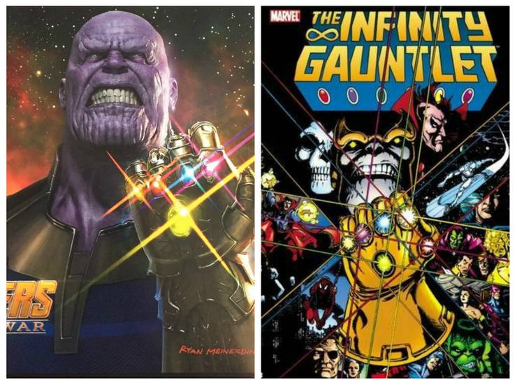 Infinity War Poster Homages Infinity Gauntlet Cover Cbr Infinity War Poster Homages Infinity Gauntlet Cover Cbr