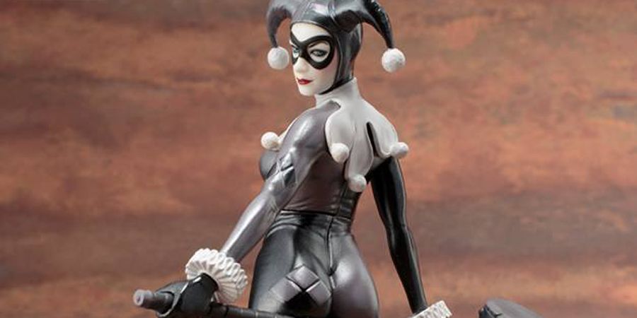 harley quinn tv show statue