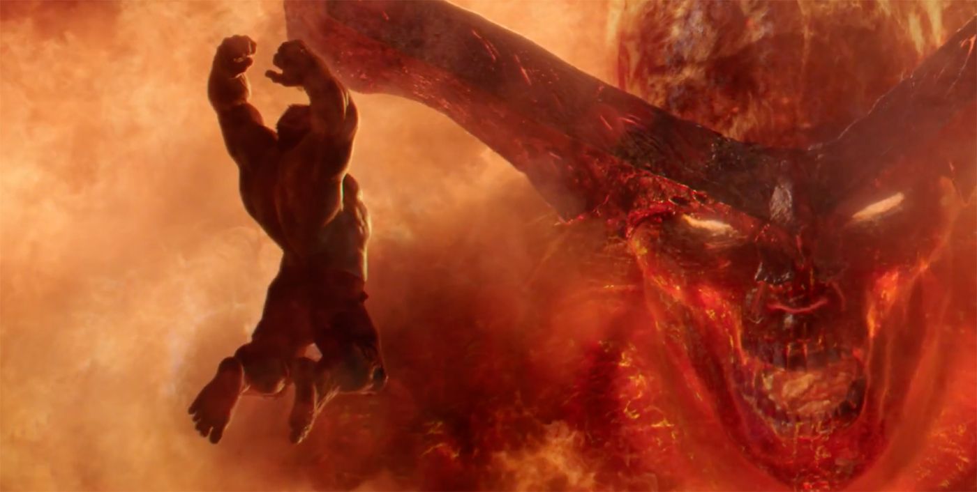Surtur's Dragon From Thor: Ragnarok Revealed in Disneyland Promo Art