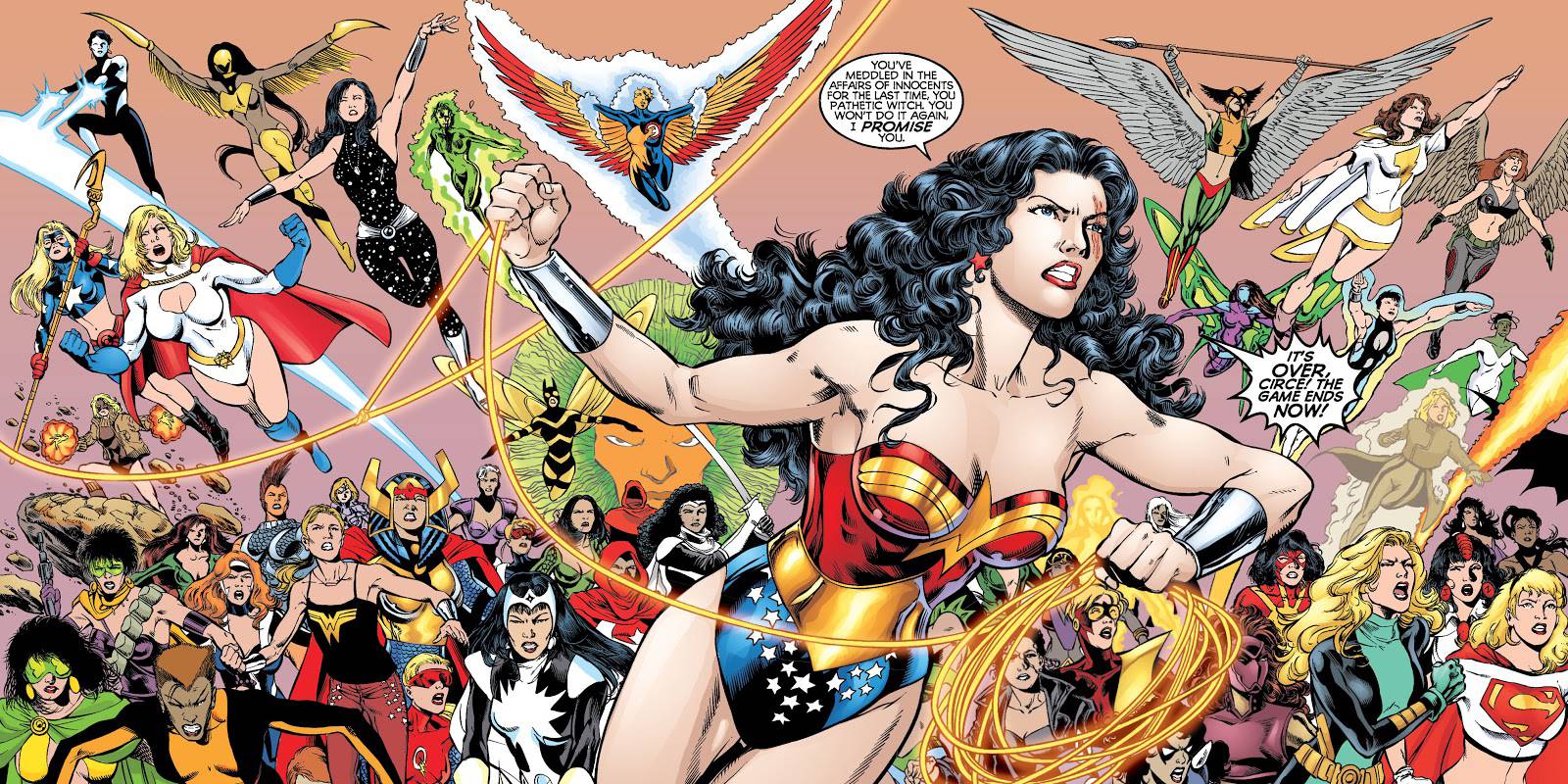 Wonder Woman vs Circe