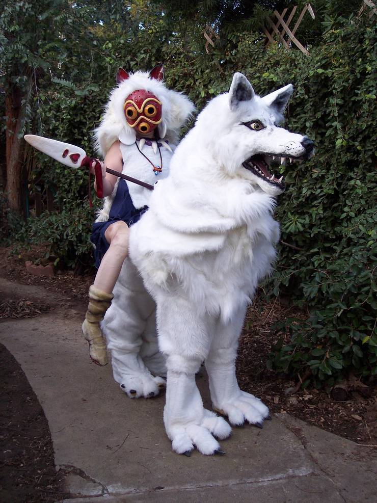 15 Characters Impossible To Cosplay But Fans Still Pulled Off!! 27 pRINCESS MONONOKE