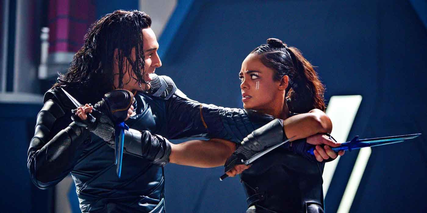 Thor: Ragnarok Clip Previews Kick-Ass Valkyrie/Loki Knife Fight