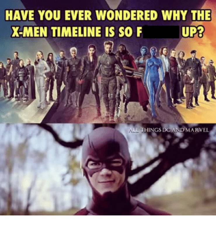 Hilarious X Men Timeline Memes Cbr