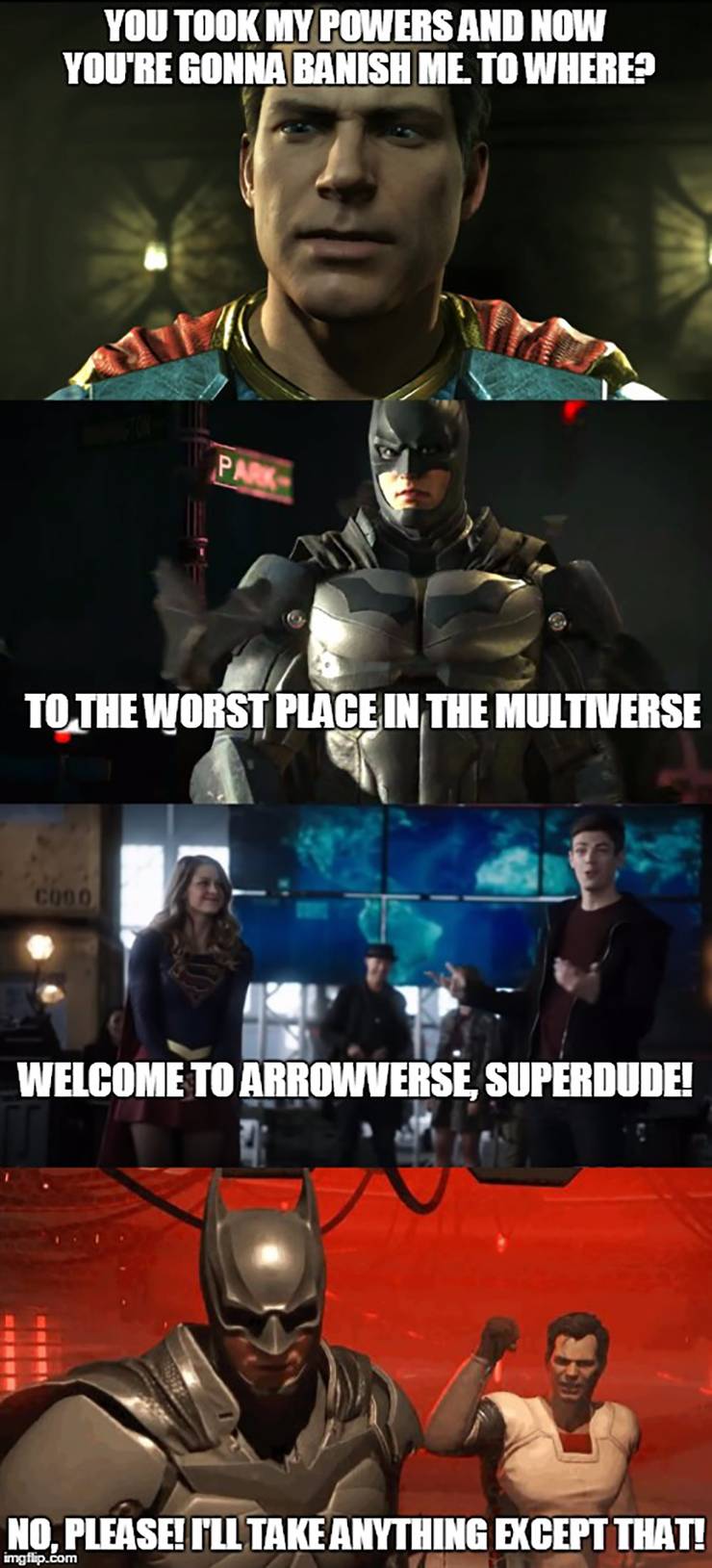 Gods A Meme Us 15 Hilarious Injustice 2 Memes Cbr Gods A Meme Us 15 Hilarious Injustice 2 Memes Cbr