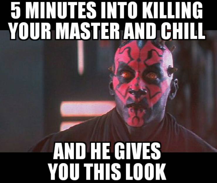 Hysterical Memes From The Dark Side Of Star Wars Cbr