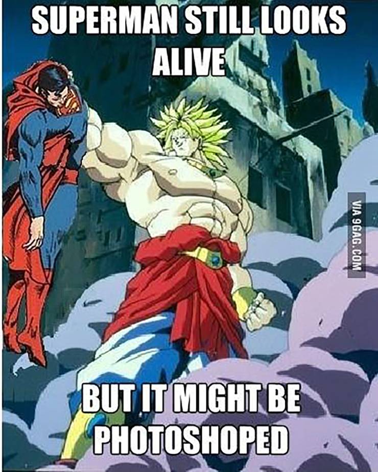Goku Vs Superman Memes Cbr Goku Vs Superman Memes Cbr