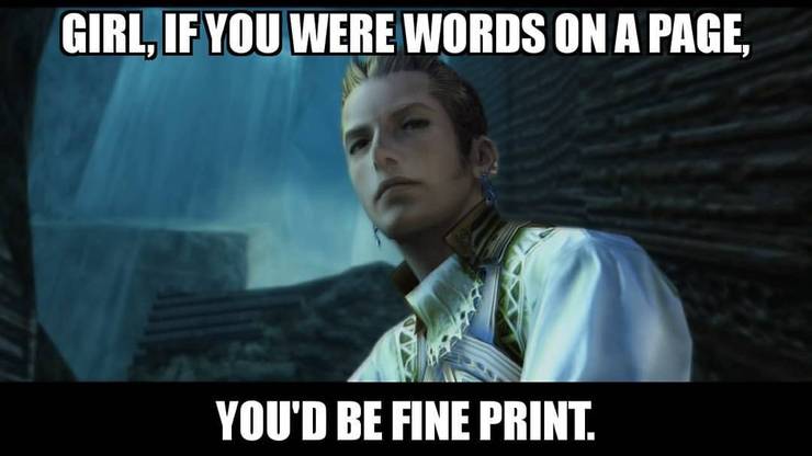 Final Fantasy Memes Cbr Final Fantasy Memes Cbr