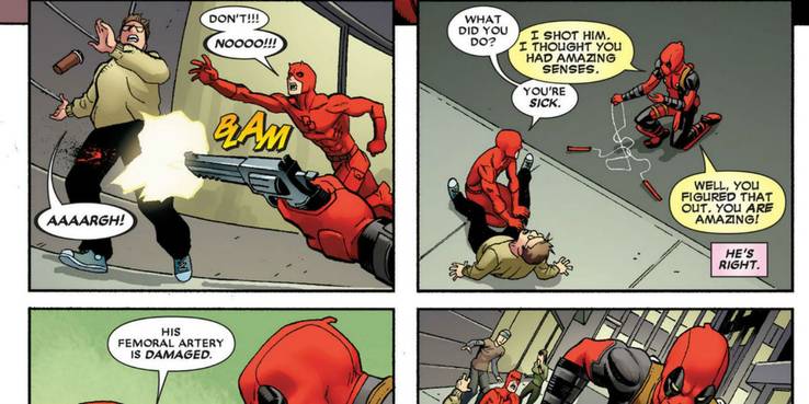 Deadpools Most Sadistic And Heroic Acts Cbr