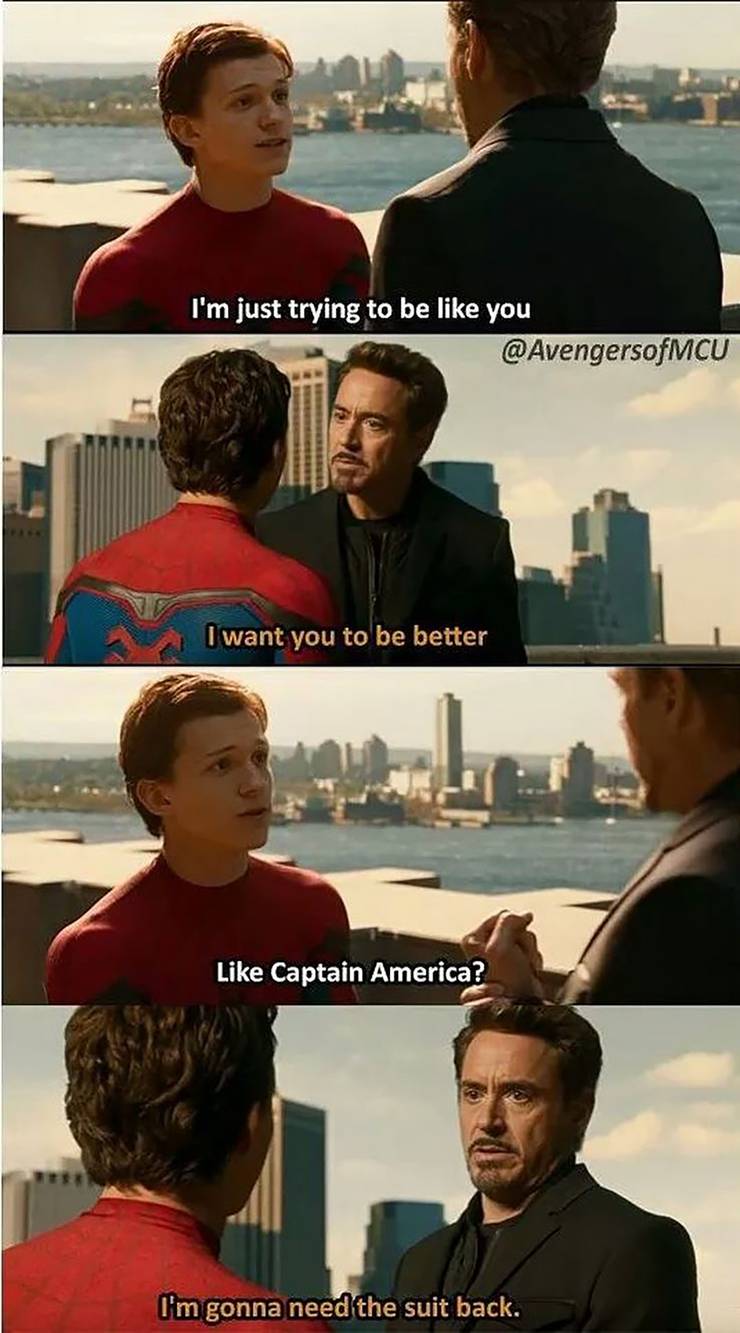 17 Totally Dank Iron Man And Spider Man Memes Cbr