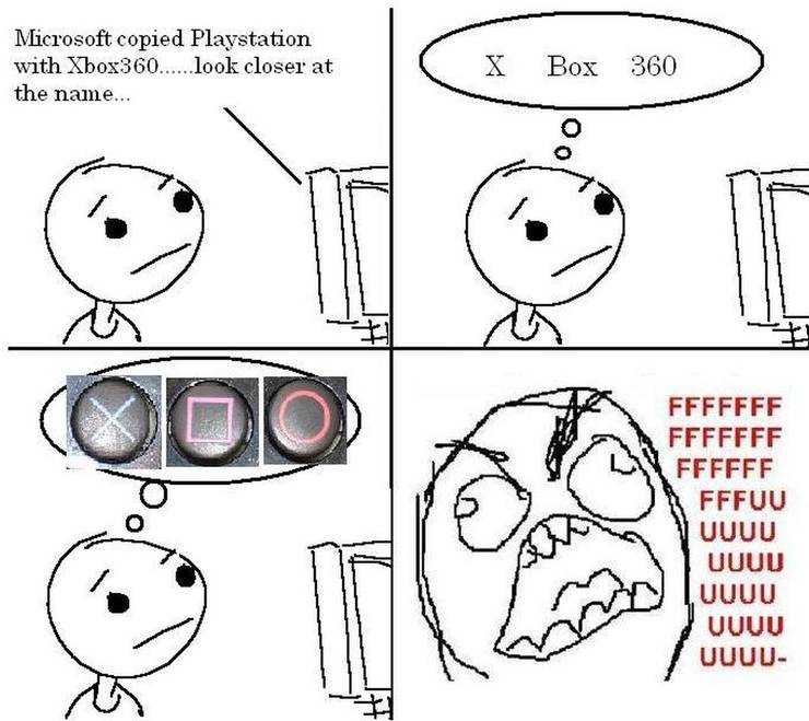 Console Wars 15 Xbox Vs Playstation Memes Cbr