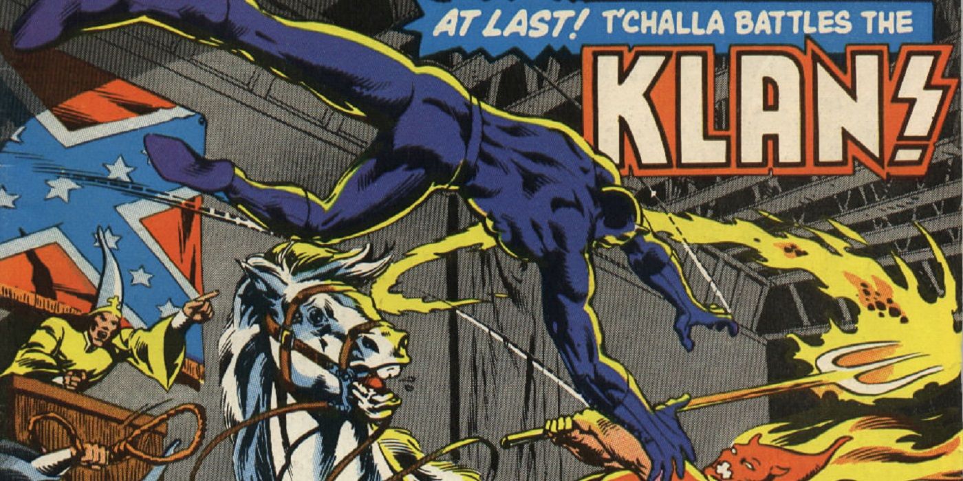 When black panther forgot all about his fight with the klan cbr
