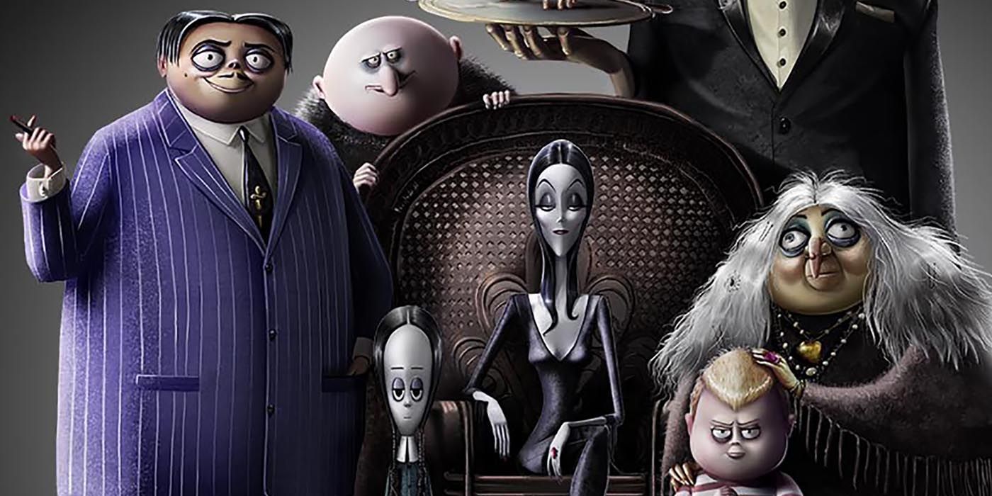 Addams Family Characters Animated