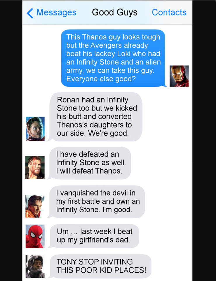 Hilarious Mcu Superhero Text Memes Cbr Hilarious Mcu Superhero Text Memes Cbr