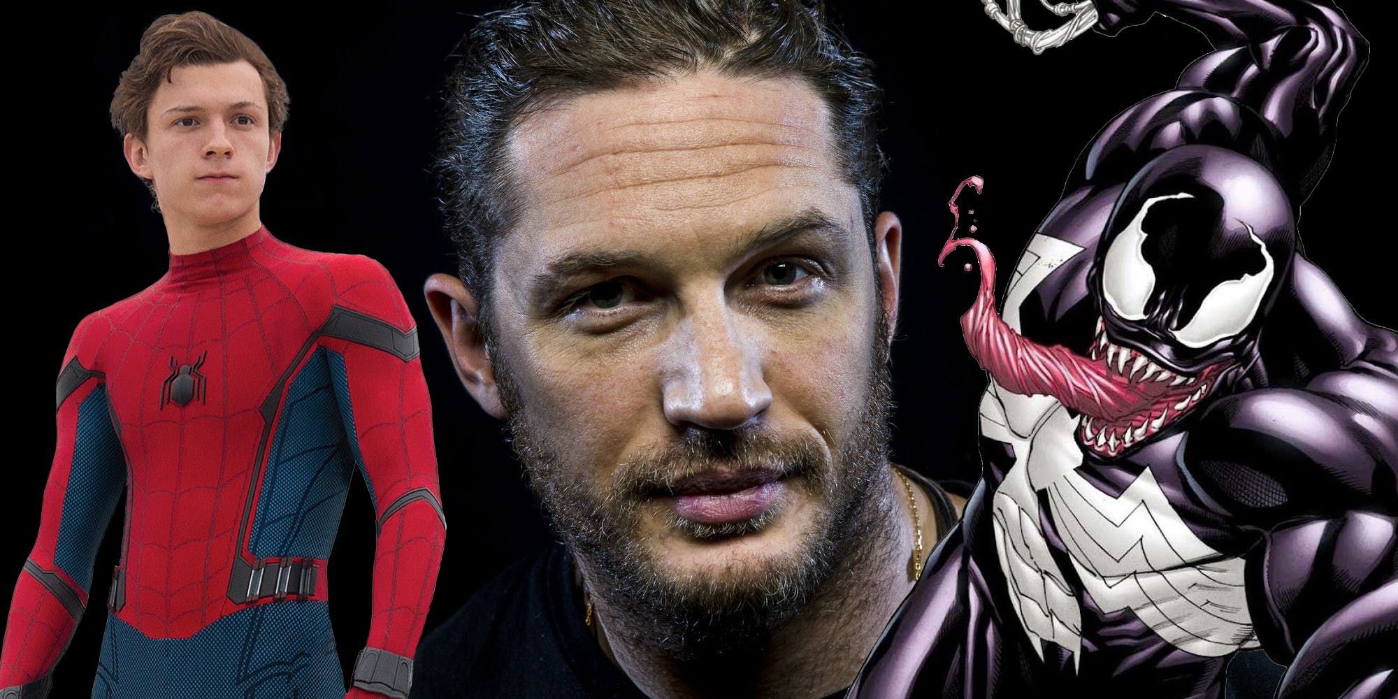 Venom's Tom Hardy Wants to Fight Tom Holland's Spider-Man | CBR