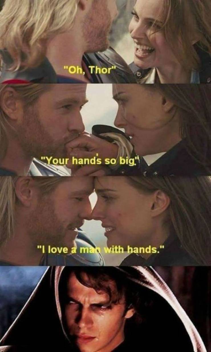15 Funny Star Wars Vs. MCU Memes.. 26 natalie portman