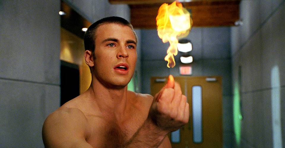 All 8 Comic Book Characters Chris Evans Has Played In The Movies, Ranked 12 Chris Evans Human Torch flame snap.jpg?q=50&fit=crop&w=960&h=500&dpr=1