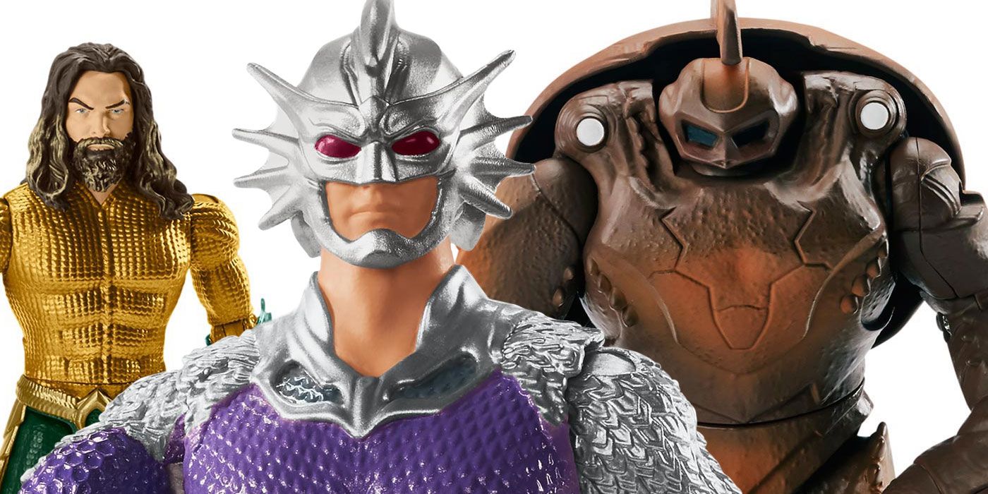 Aquaman Action Figures Reveal Ocean Master's Costume and More