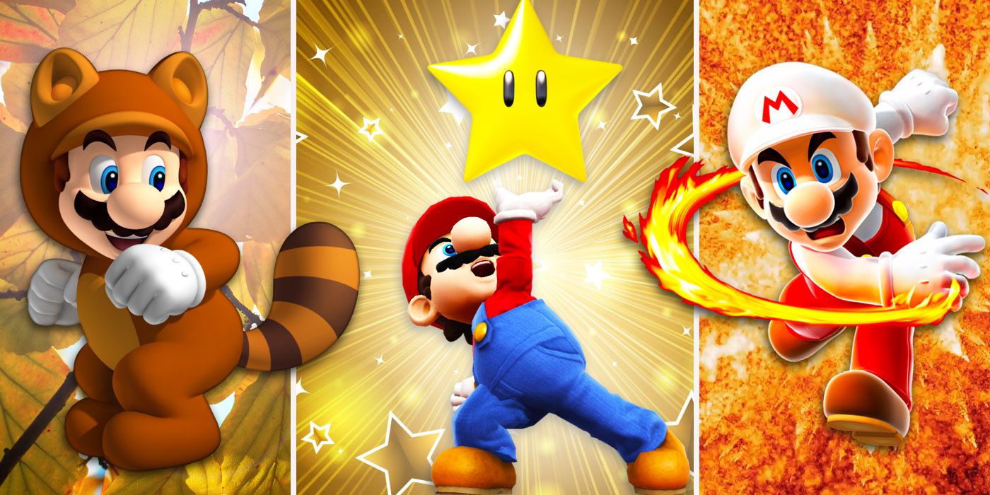 how to get all the power ups in super mario brothers wii