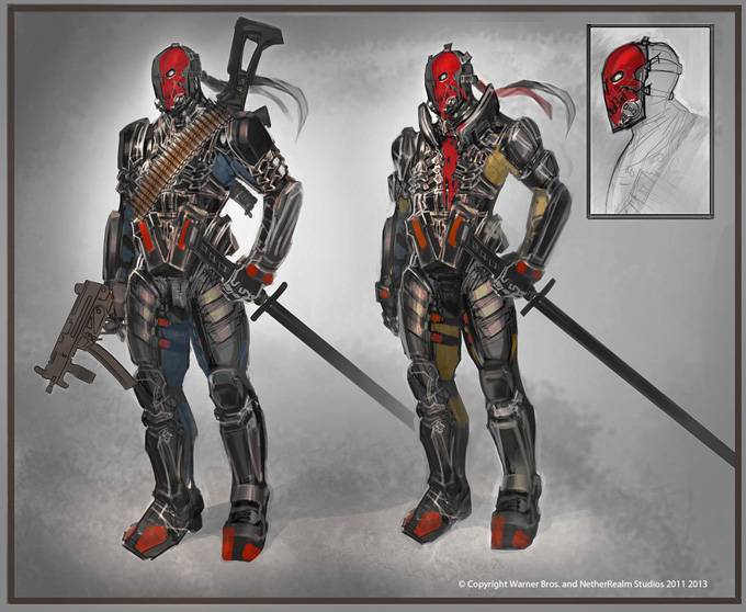Injustice 20 Awesome Pieces Of Character Concept Art That Show What Could Ve Been