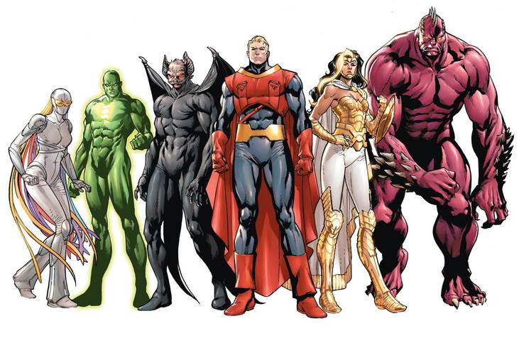 SEVEN 'Comic Books' Written By 'Stan Lee' We Bet You Don't Know 12 just imagine jla