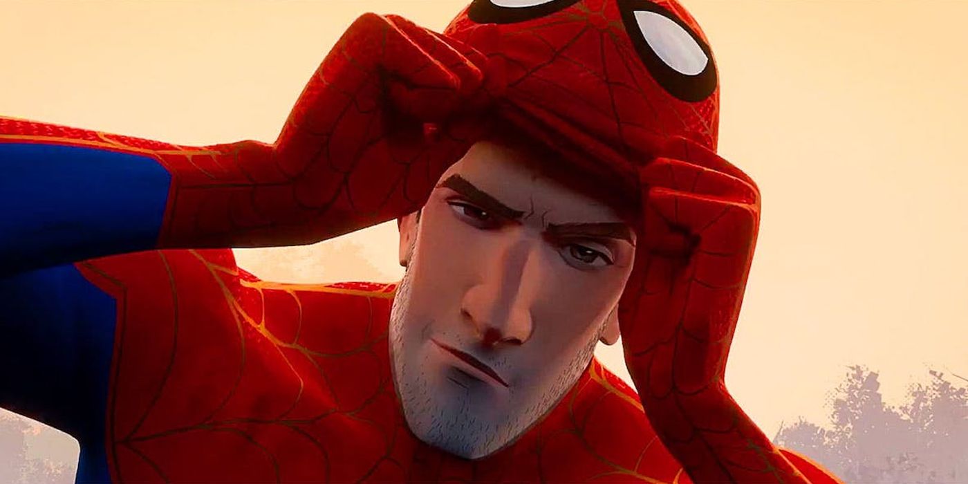 download peter parker into the spider verse