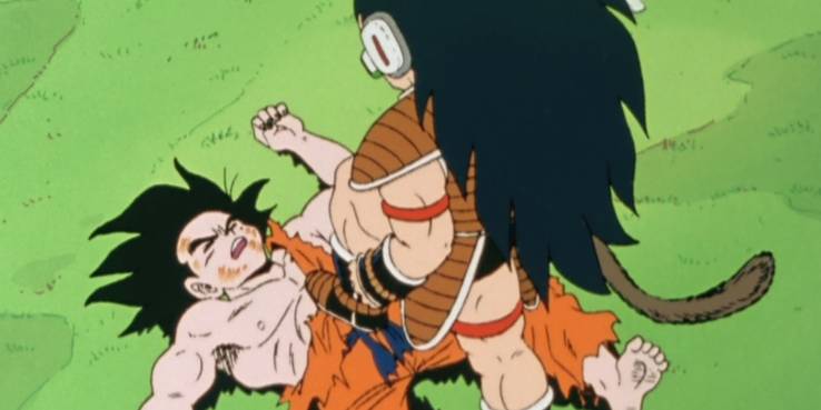 Goku contra Raditz