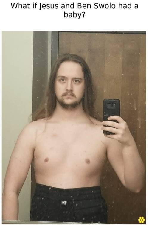 10 Best Takes On The Shirtless Kylo Ren Star Wars Meme Cbr