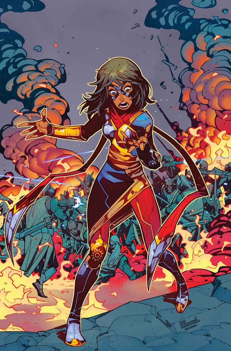 Ms. Marvel - Kamala Khan ganha um novo traje em nova edição 47 magnificent ms marvel