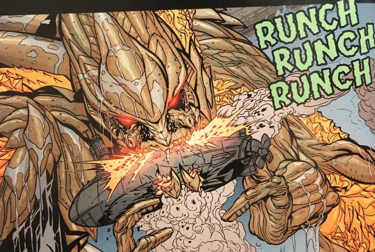 photo Godzilla Kills Muto Prime godzilla king of the monsters comic
