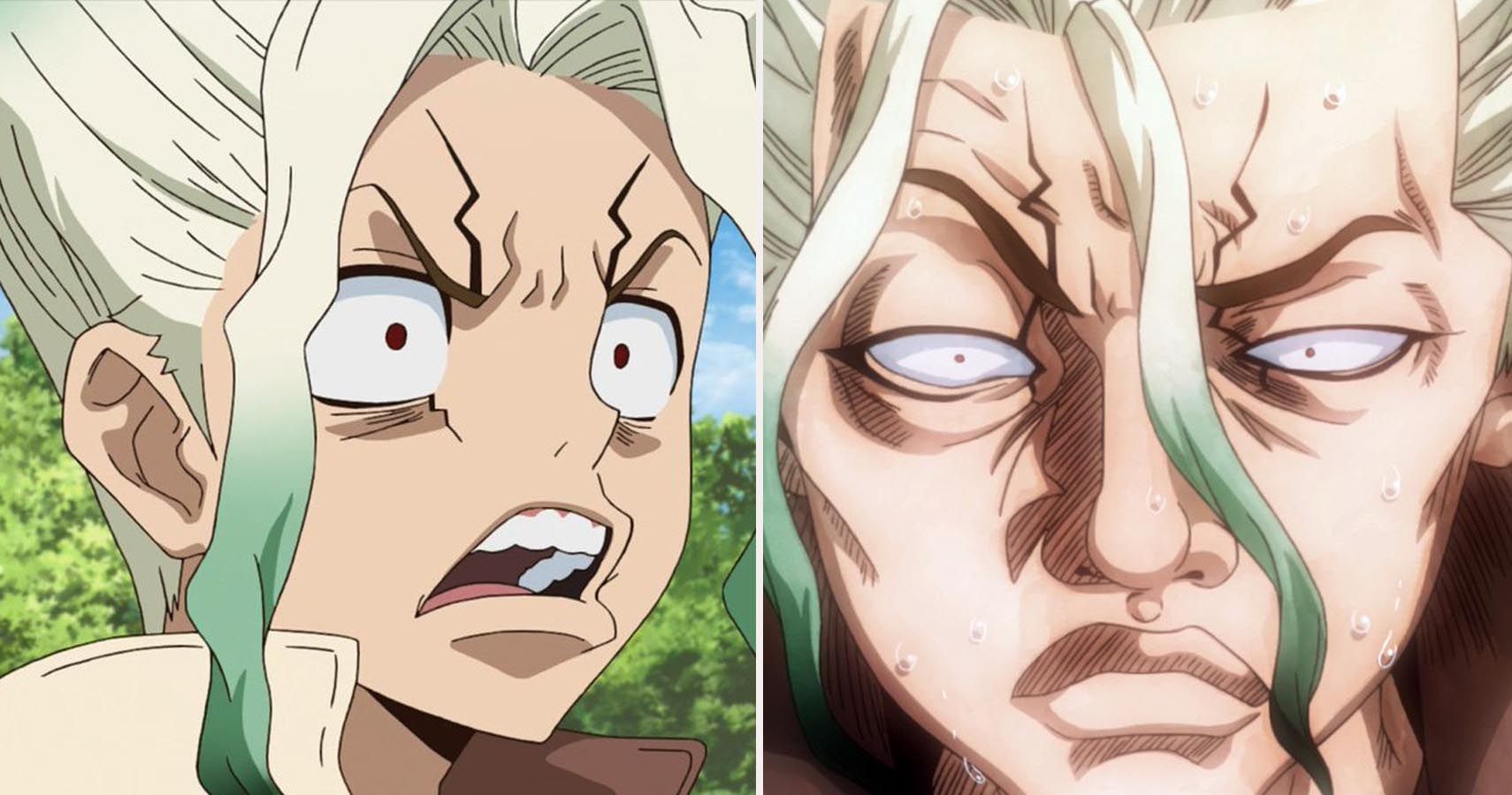 Dr Stone Senku Funny Faces - Anime Wallpapers