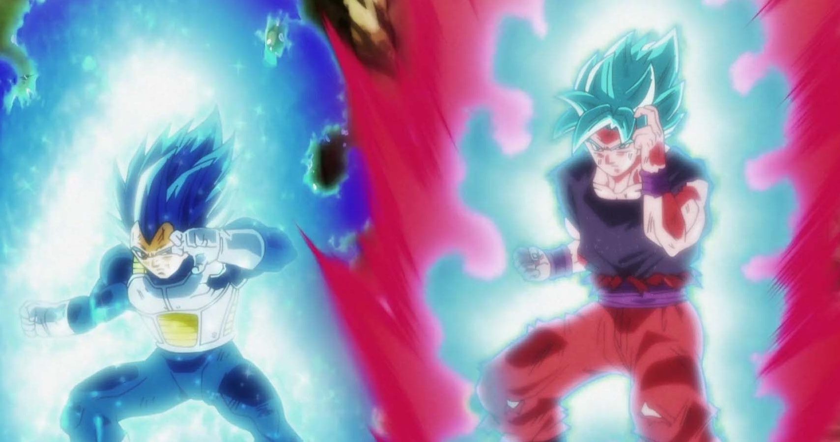 super saiyan god vs blue