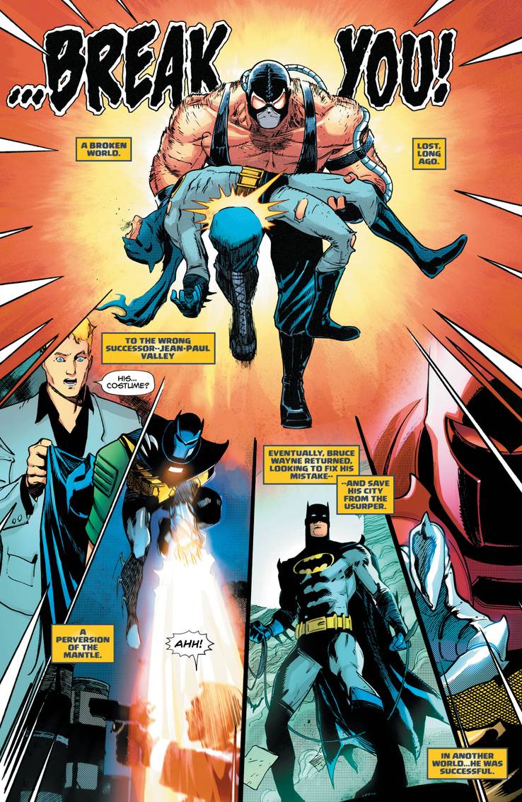 Batman Knightfall Dark Multiverse DC Comics Multiverso Oscuro Dark Nights Metal