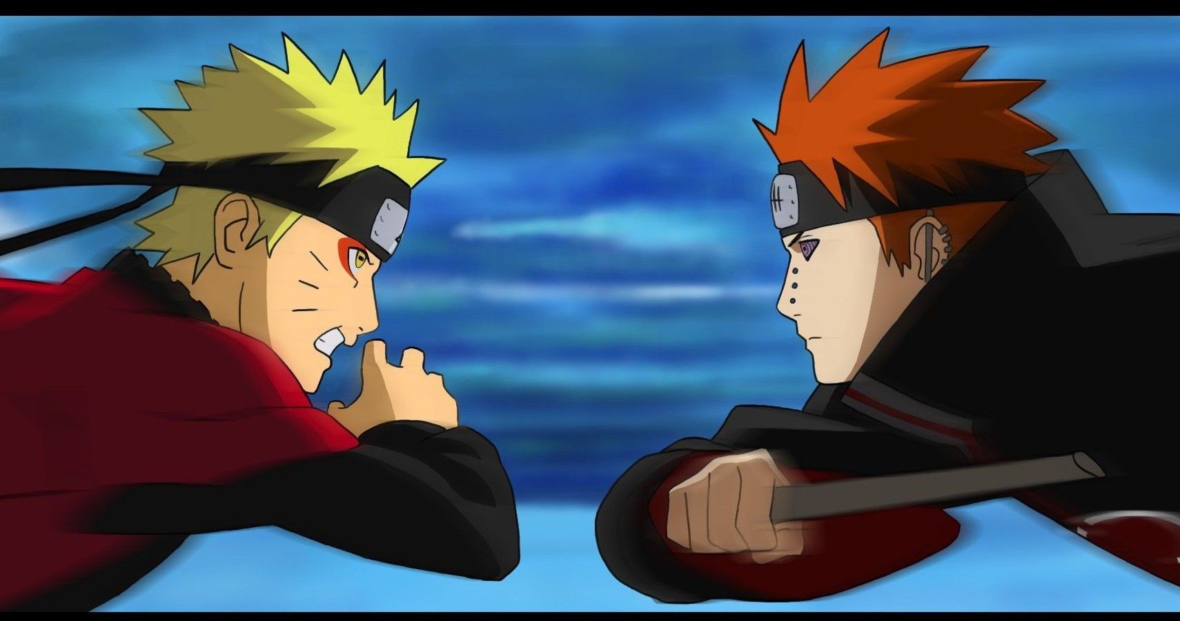 naruto vs pain fight