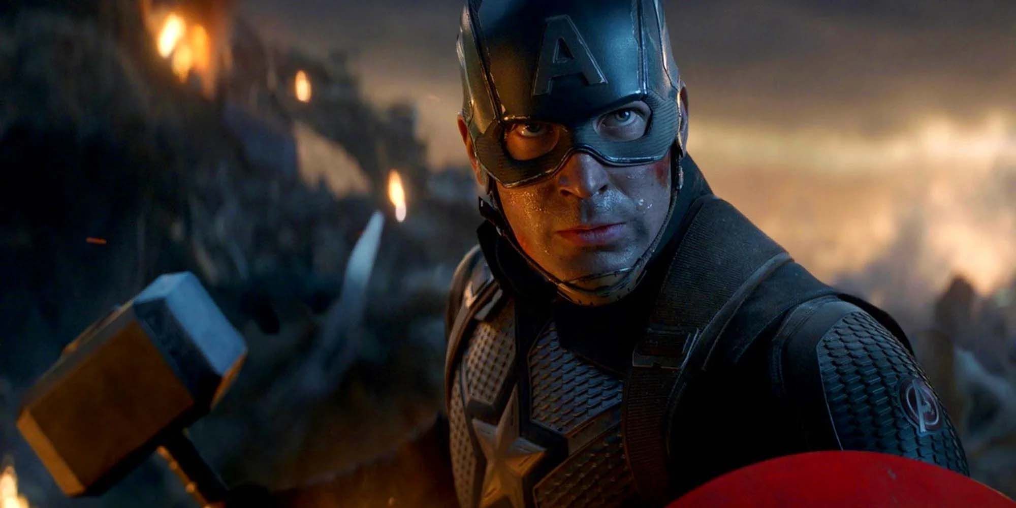 Avengers Endgame Art Immortalizes Moment Captain America