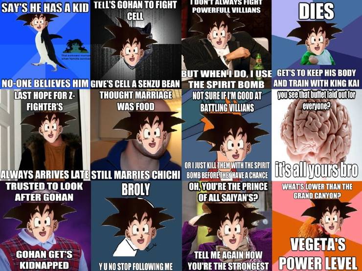 Dragon Ball 10 Hilarious Goku Memes Only True Fans Will Understand