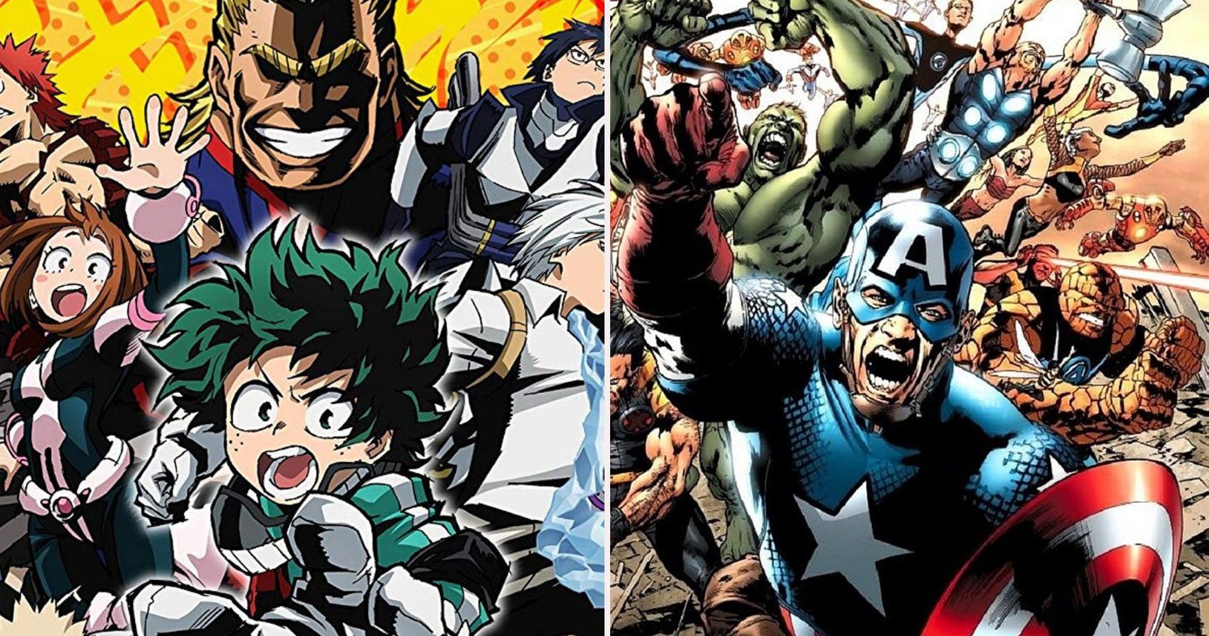 My Hero Academia: 10 1-A Students & The Comic Superheroes They're Most