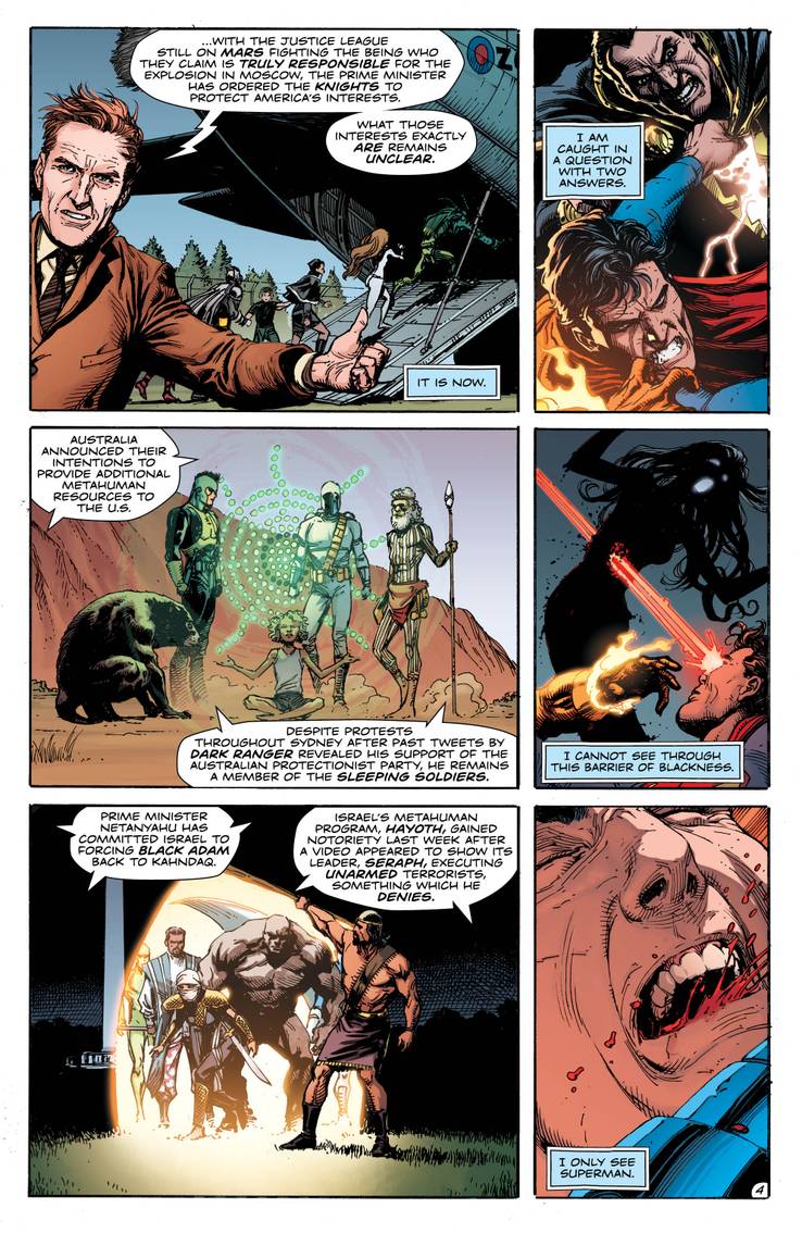 Doomsday Clock DC Comics Watchmen Superman DR Manhattan Geoff Johns Gary Frank