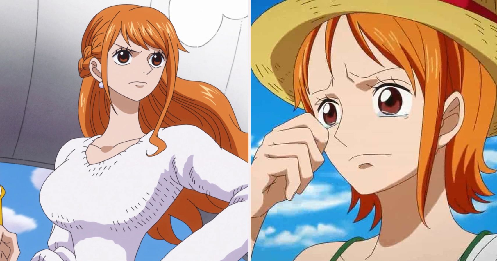 nami with straw hat.