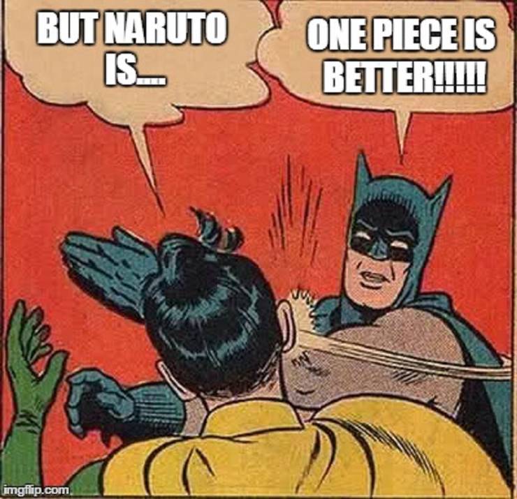 One Piece Vs Naruto 10 Anime Memes That Make Fans Pick Sides One Piece Vs Naruto 10 Anime Memes That Make Fans Pick Sides