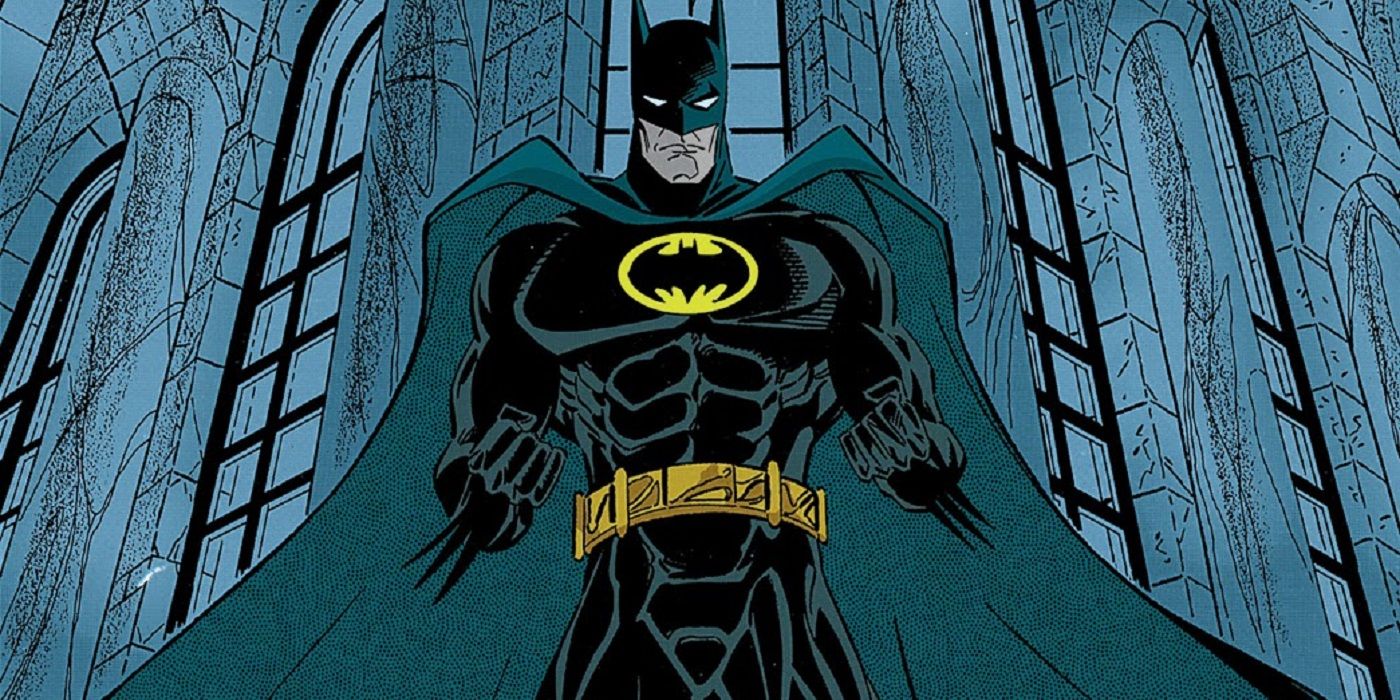 Look Back Batman Drops the Underwear On The Outside Of His Costume