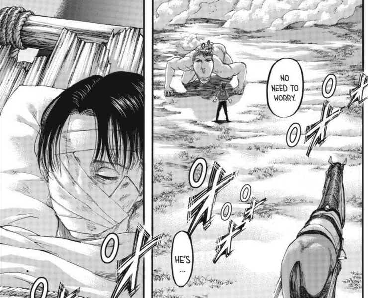 Featured image of post Levi Ackerman Death Scene : As i travel through the valley of the shadow of death i shall fear no evil 🙏🏾 levi looks so freakin cute in this scene.