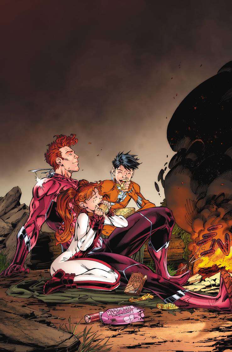 DC Comics Flash Forward Wally West Tempus Fuginaut