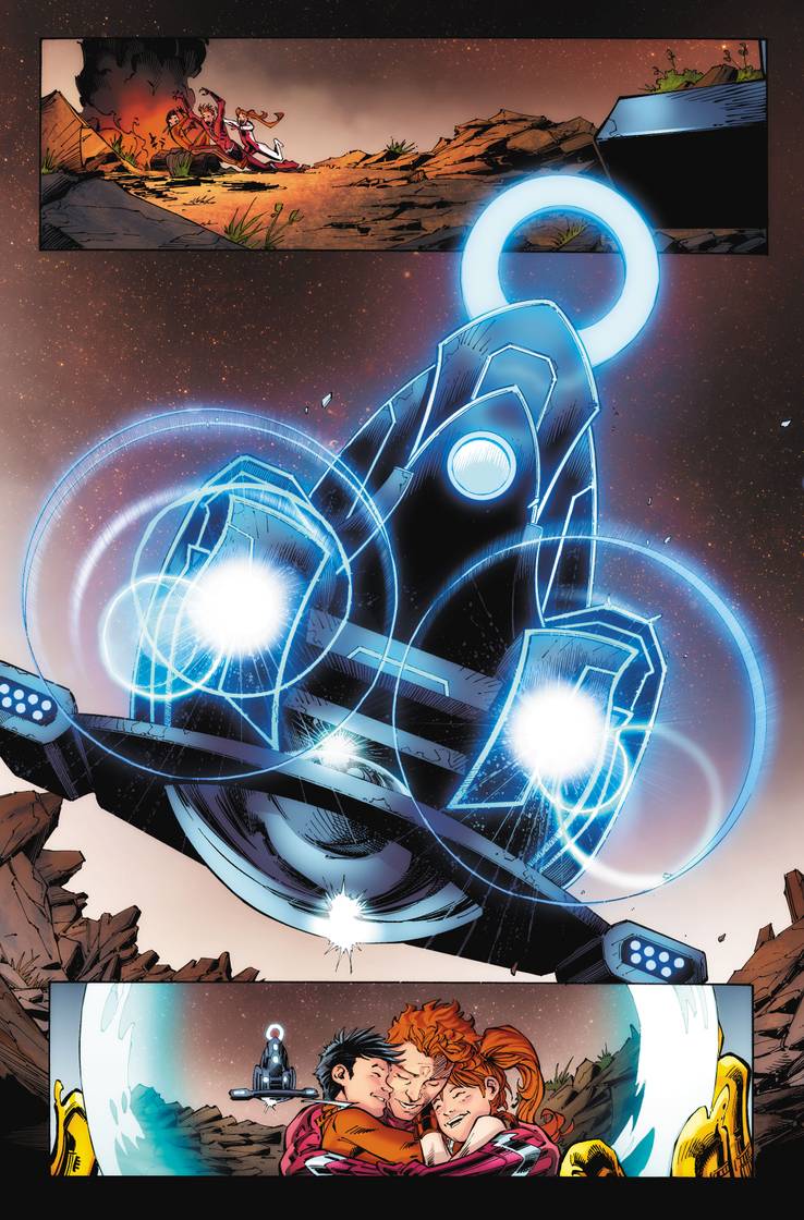 DC Comics Flash Forward Wally West Tempus Fuginaut