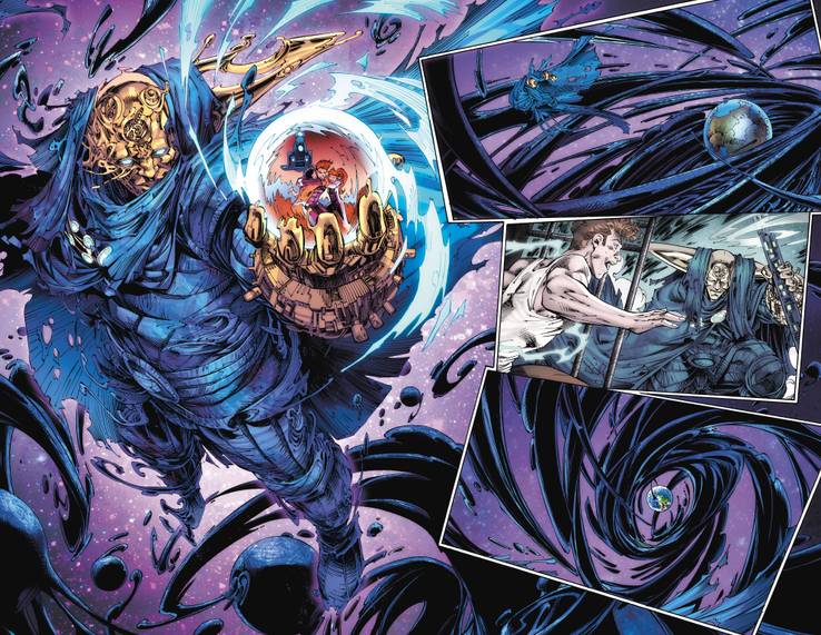 DC Comics Flash Forward Wally West Tempus Fuginaut