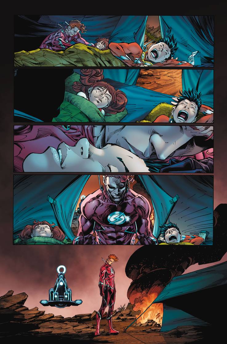DC Comics Flash Forward Wally West Tempus Fuginaut