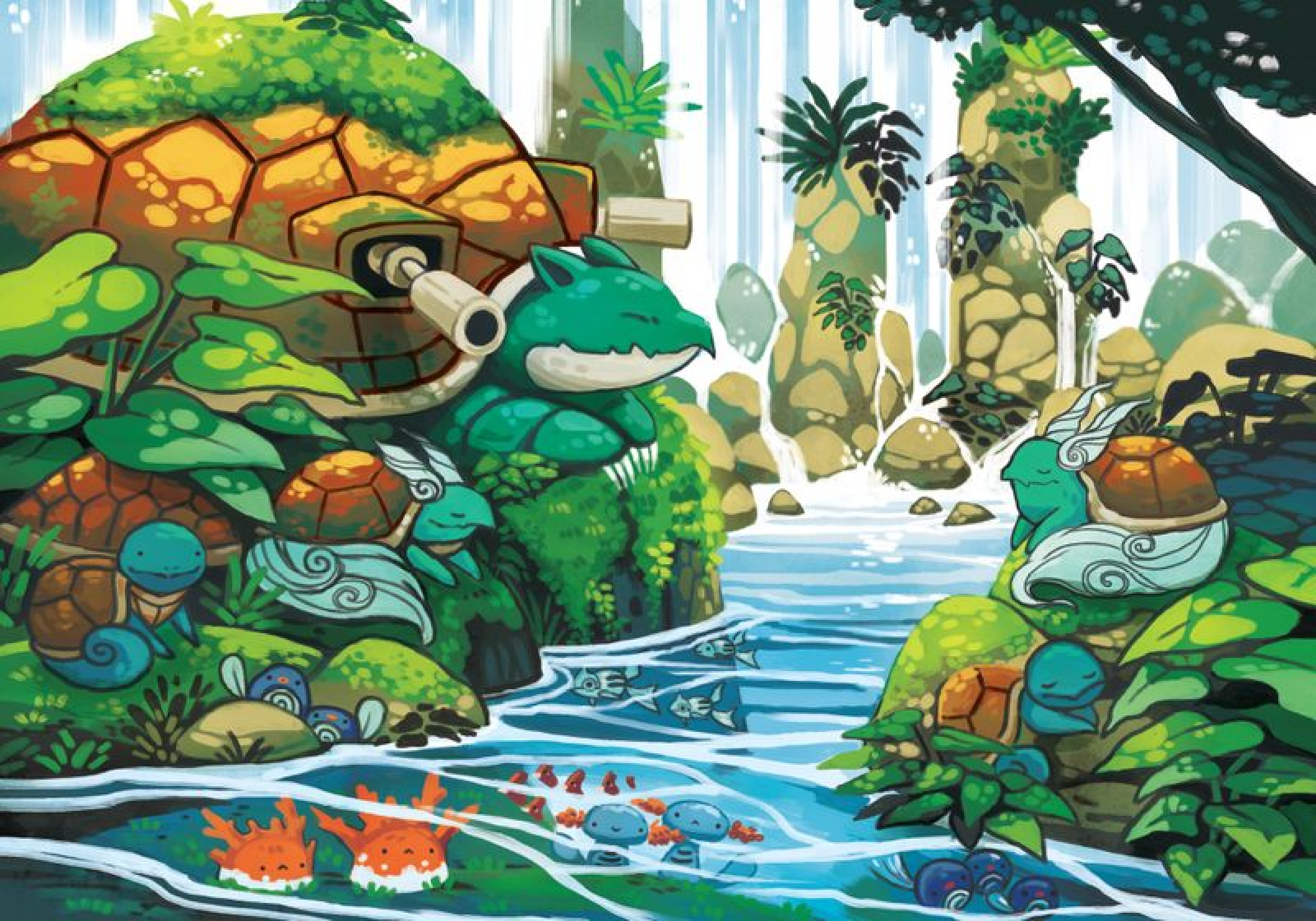 Pokémon 10 Pieces Of Water Pokémon Fan Art We Love