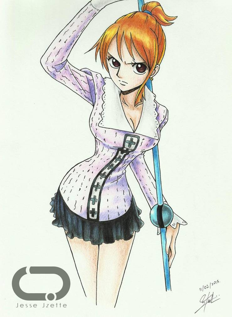 One Piece 10 Amazing Works Of Nami Fan Art You Need To See Cbr