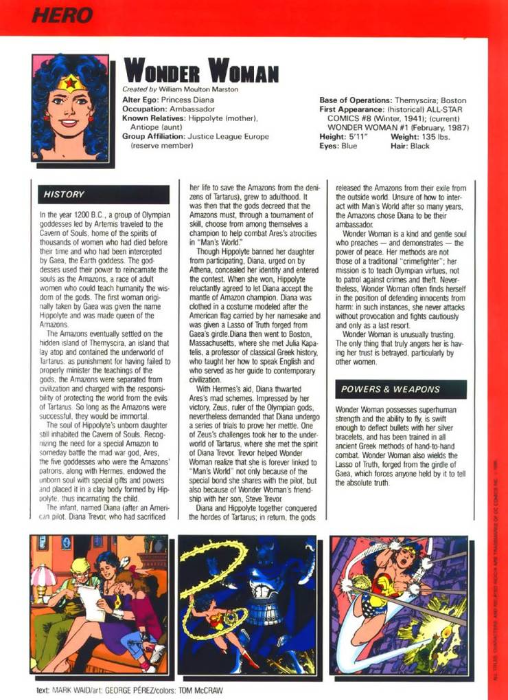 How Tall Is Wonder Woman In The Comic Books Cbr