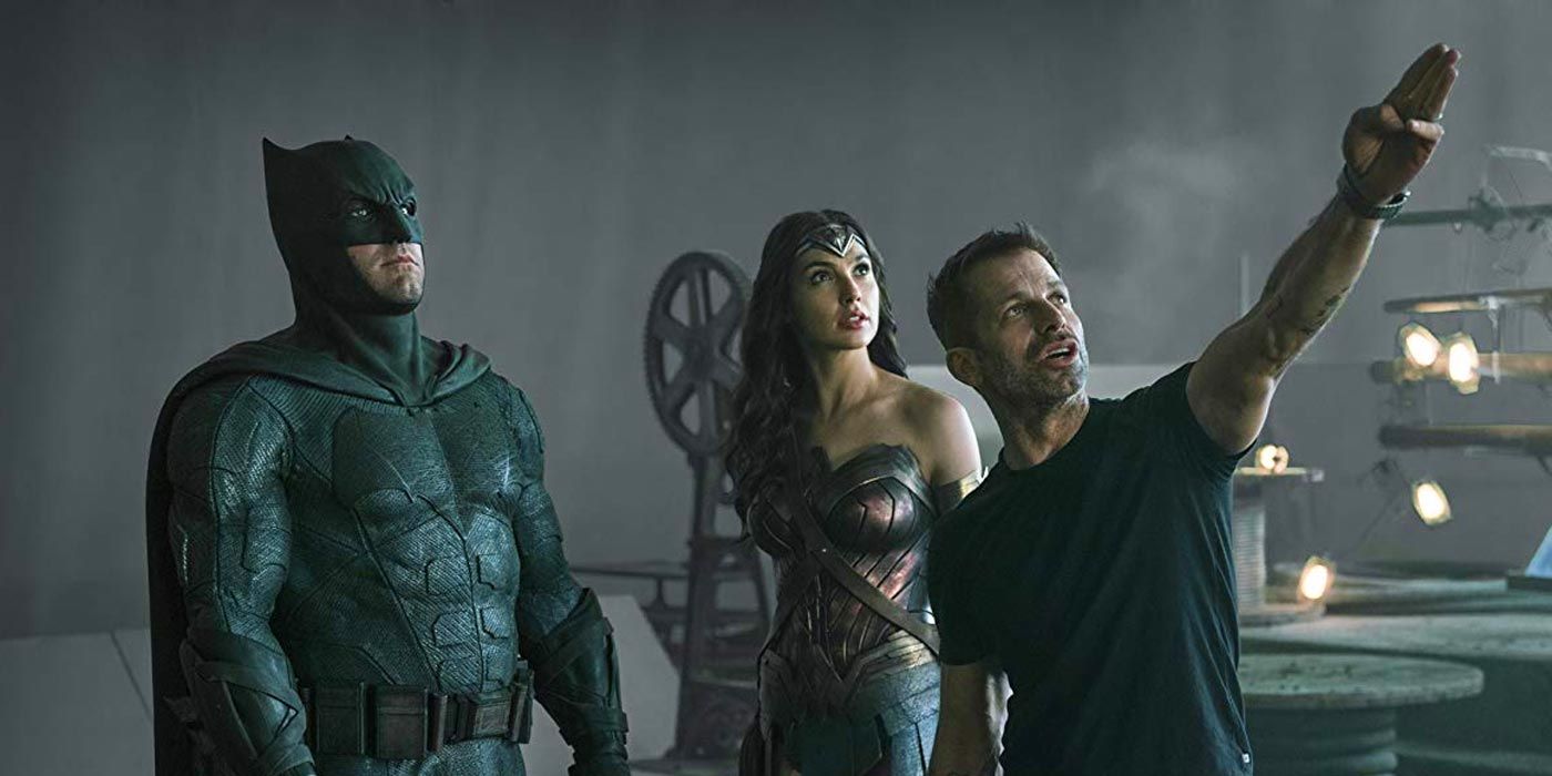 zack snyder justifce league set photo